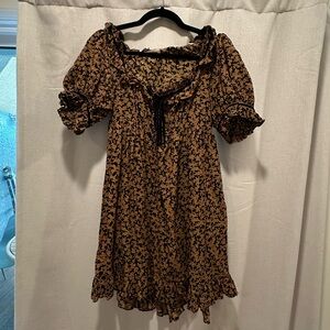 Doen Marcela Dress Dust Winter Meadow